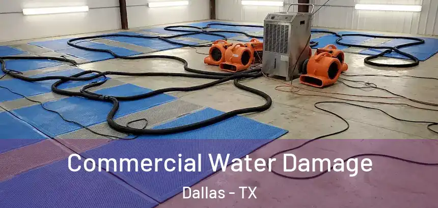  Commercial Water Damage Dallas - TX